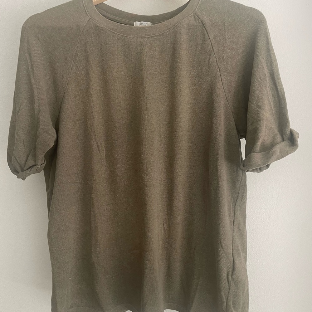 Women’s Tavik army green super soft T